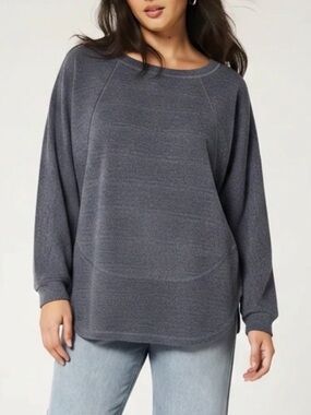 Promesa Grey Chenille Knit Sweater